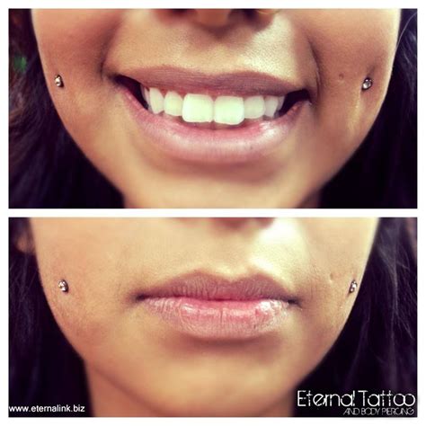 dimple piercing jewelry size|cheek bone dermal piercing.